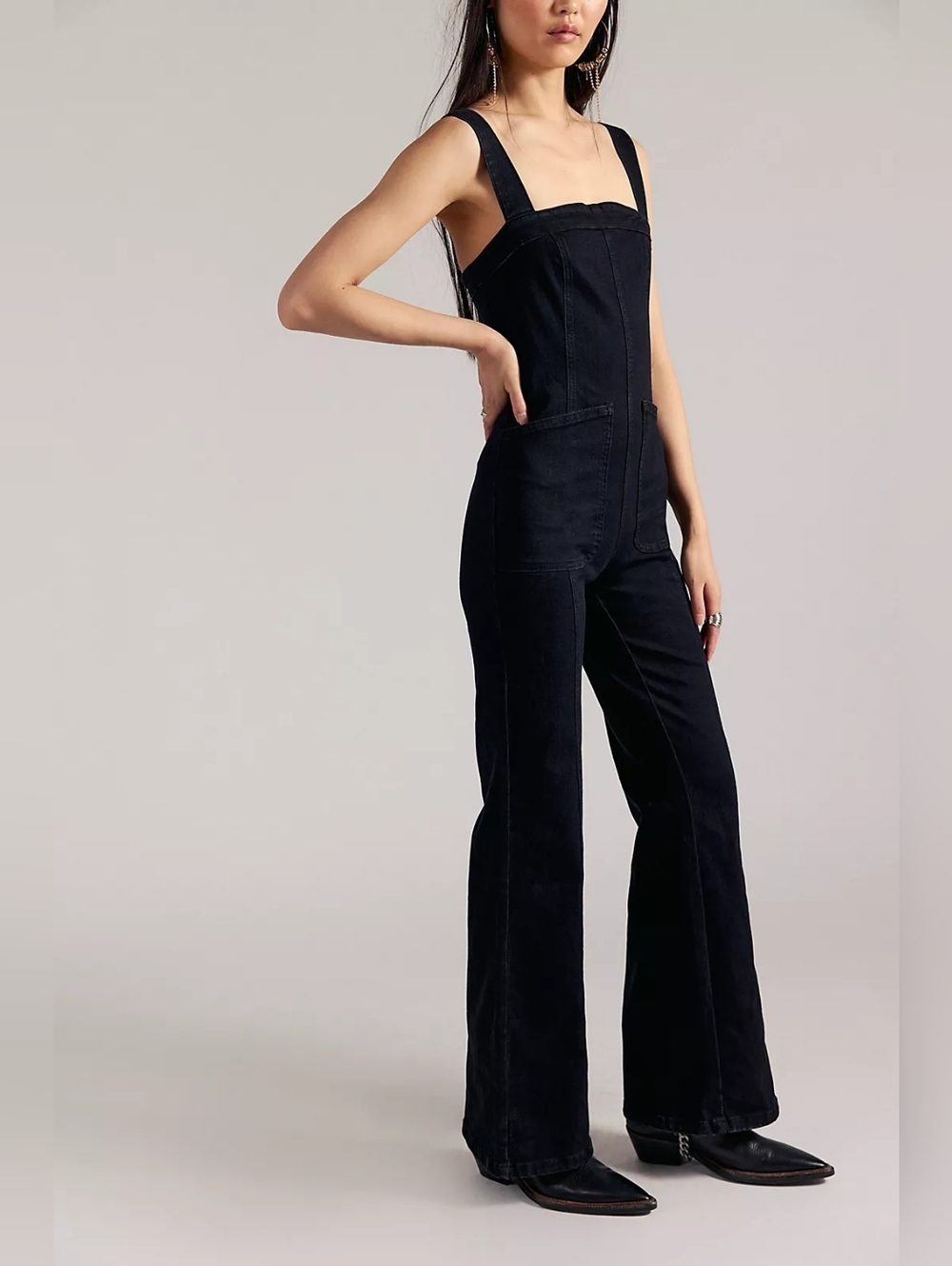 NWOT Free People Suns Out Bootcut Jumpsuit Sz XL